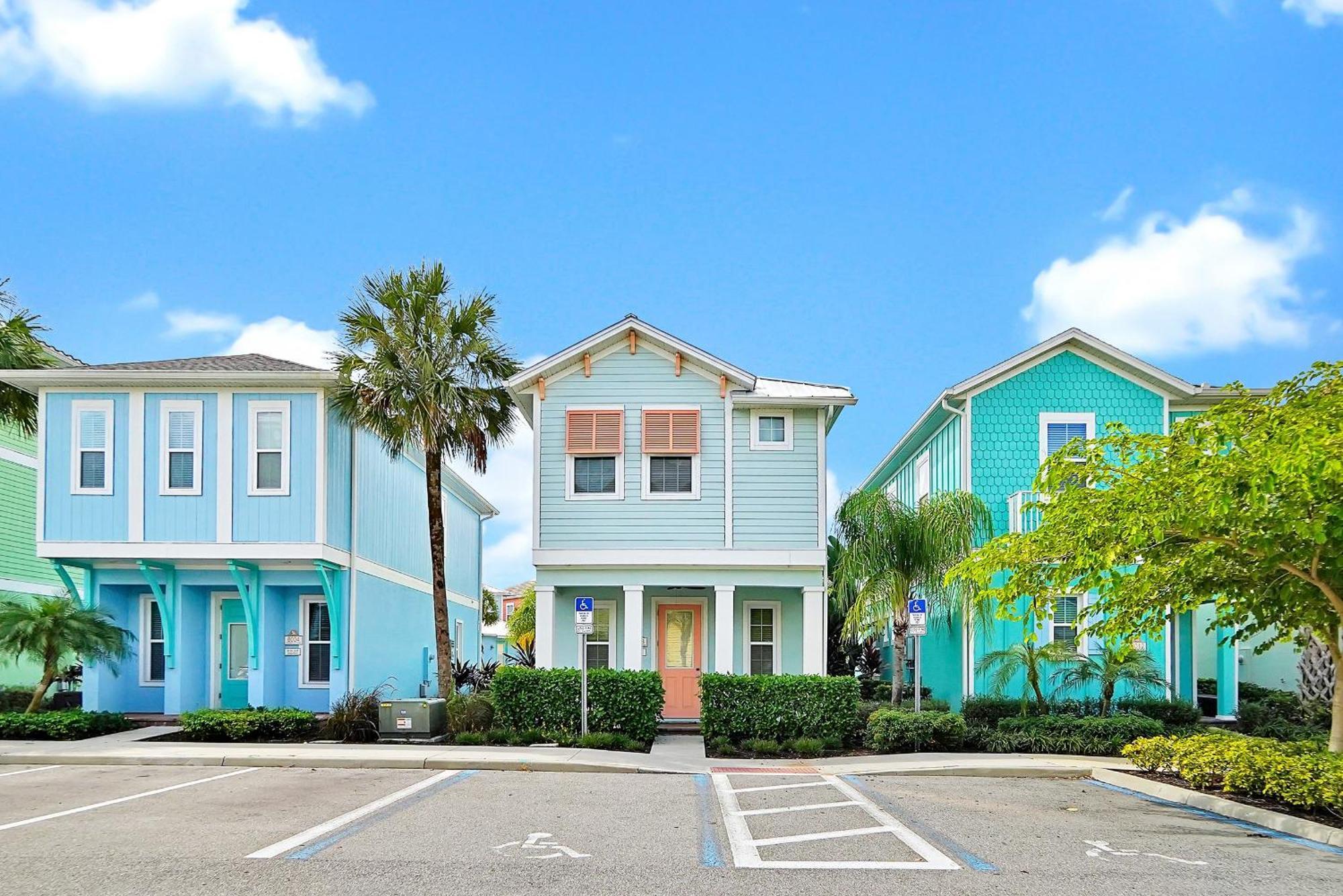Tequila Sunrise Cottage With Private Hot Tub Near Disney With Margaritaville Resort Island H2O Access - 8008Dr Orlando Exteriör bild